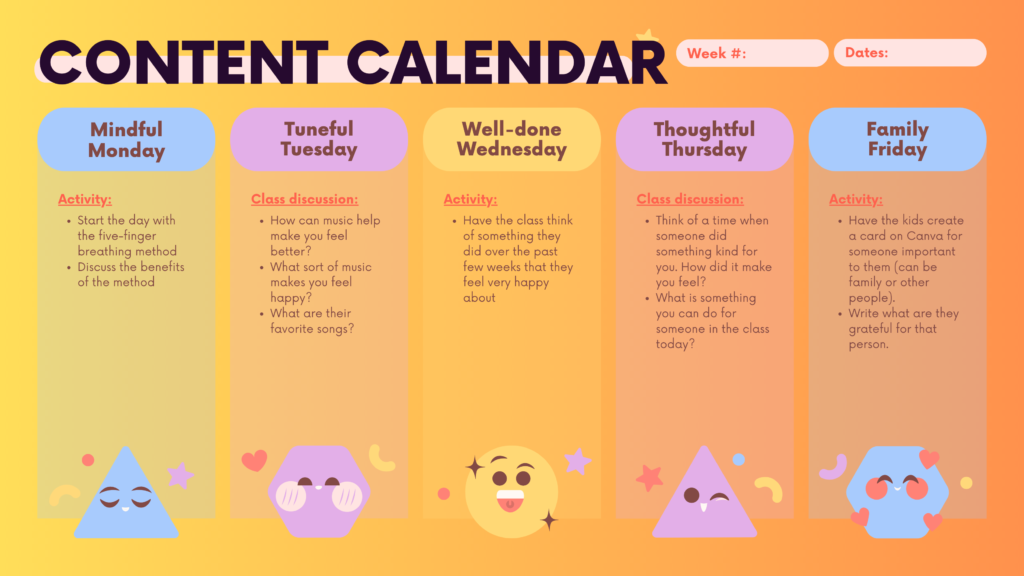 How To Create A Content Calendar