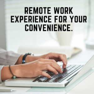 Remote Work, Remote Working Jobs